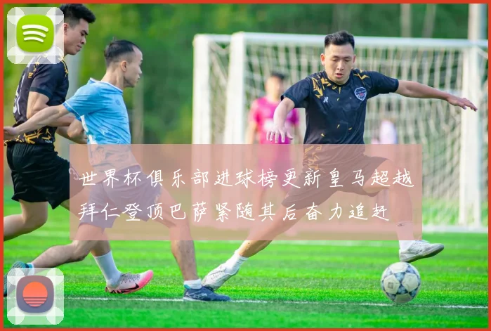 世界杯俱乐部进球榜更新皇马超越拜仁登顶巴萨紧随其后奋力追赶